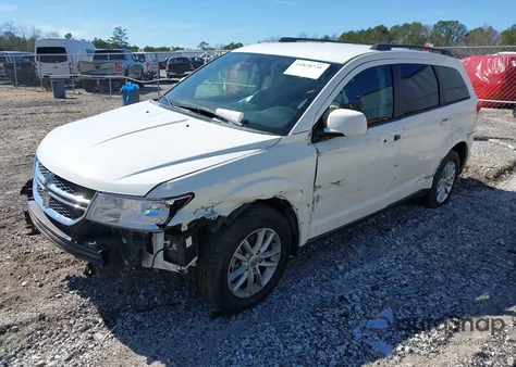 2016 Dodge Journey Sxt из США, поврежденный, VIN 3C4PDCBG7GT224362